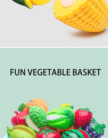 Jouet éducatif en plastique pour la cuisine, ensemble de jouets pour couper les fruits et légumes, maison de jeu, jouets de simulation, éducation précoce, cadeaux pour filles et garçons