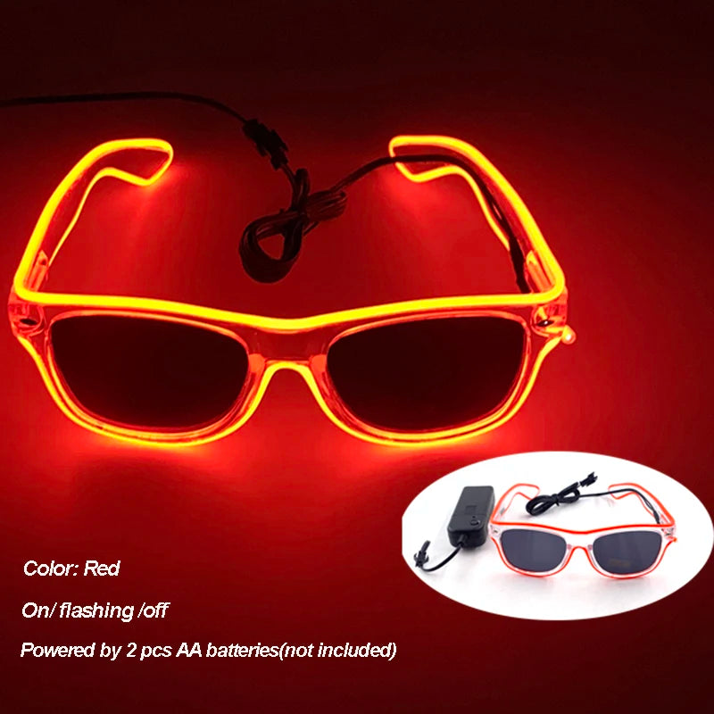 🕺🎉 Lunettes LED Colorées Shoous – Brille comme jamais !