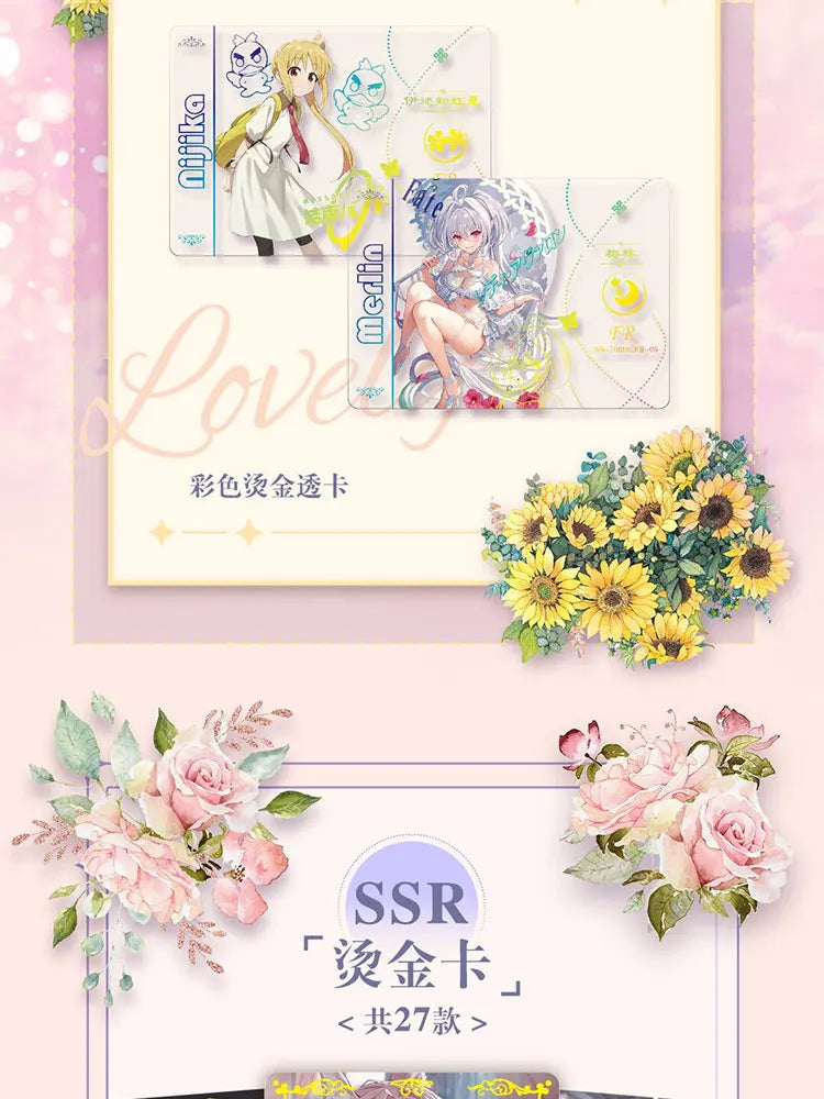 Coffret de cartes d'histoire de la déesse, le plus récent, pour le festin de maillots de bain et de bikinis, jouets Doujin