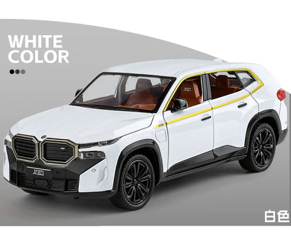 BMW XM SUV Alliage Voiture Moulée Sous Pression &amp; Véhicules Jouets Modèle De Voiture Son et Lumière Voiture À Tirer