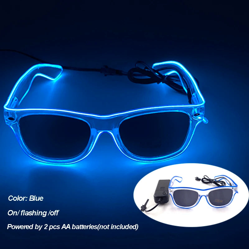 🕺🎉 Lunettes LED Colorées Shoous – Brille comme jamais !