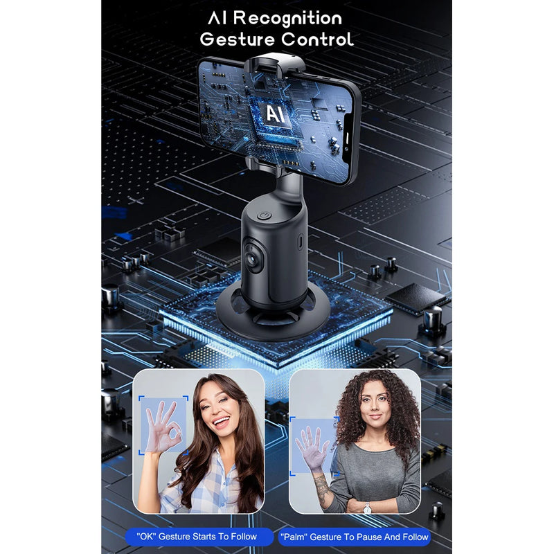🎥 AutoTrack 360™ – Le Stabilisateur Intelligemment Suivi pour Créateurs Inspirés