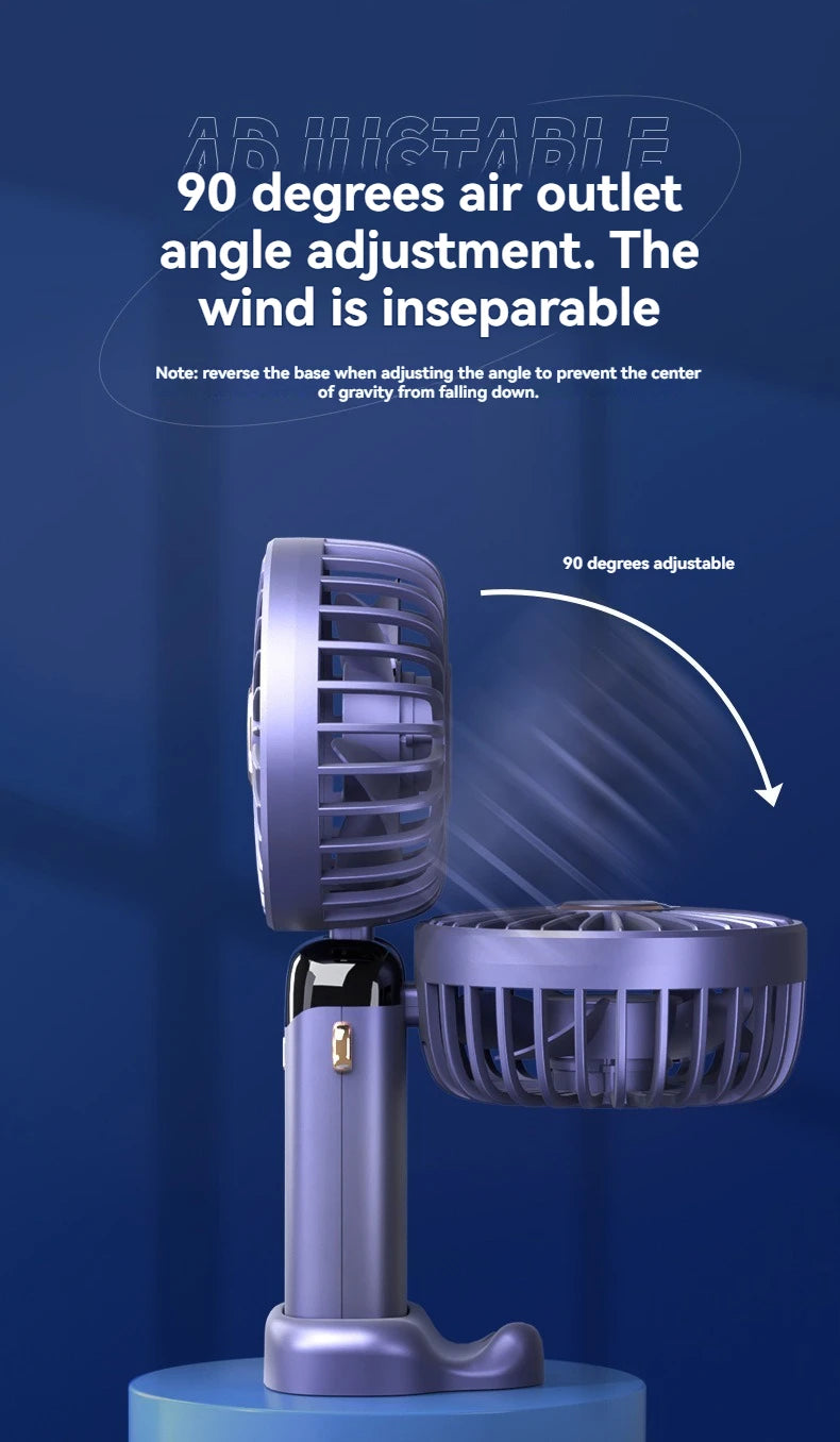 🧊 BreezeTech™ Mini Climatiseur Portable – Fraîcheur Instantanée à Emporter Partout