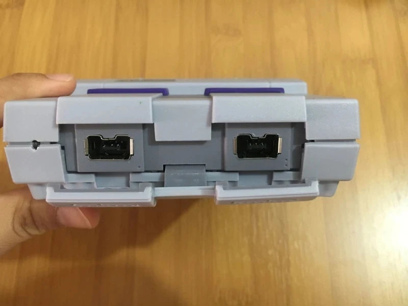 Nouvelle sortie Super HD pour lecteur de jeux vidéo portable rétro classique SNES Mini console de jeux TV 21 jeux intégrés avec double manette