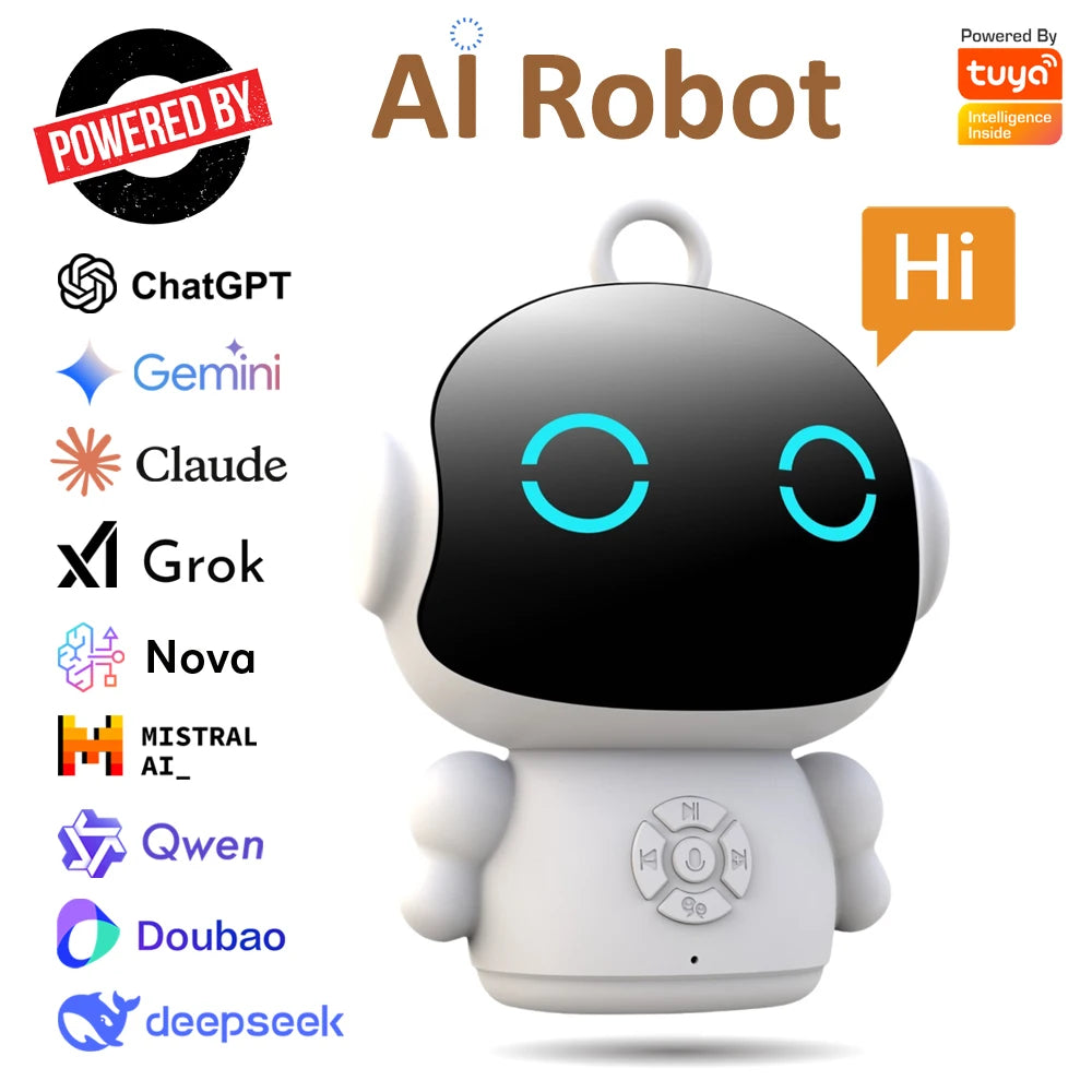 🤖 EduBot Tuya™ – Le Compagnon Éducatif Intelligent pour Enfants | AI, Voix, Apprentissage & Jeux