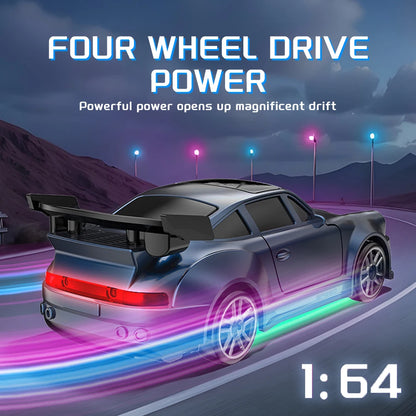 🏁💨Mini Voiture de Drift Électrique 1:64 – Sensations Fortes à Petite Échelle !