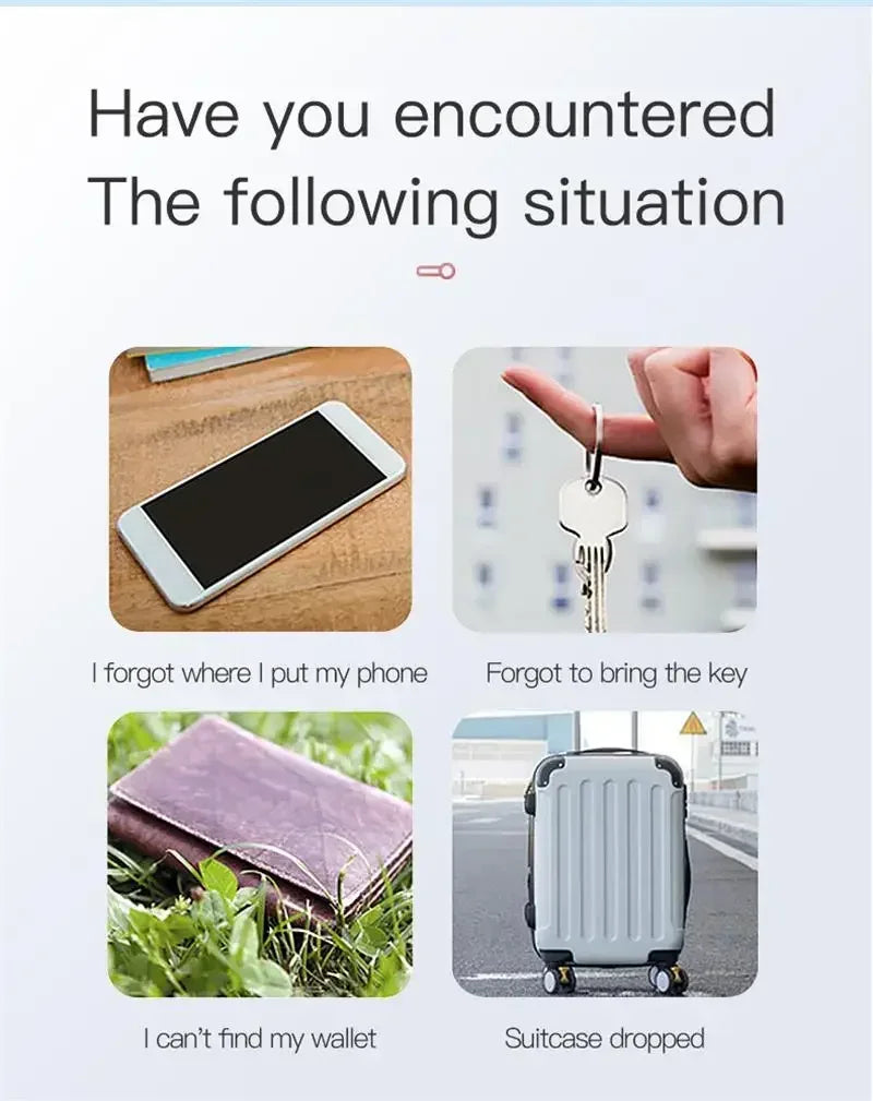 Xiaomi GPS Tracker Bluetooth 5.0 Anti-perte GPS Mini appareil animal de compagnie enfants sac portefeuille suivi pour IOS Android localisateur intelligent
