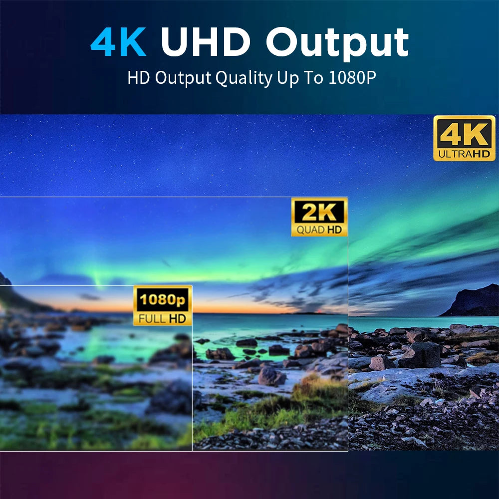 Console de jeux vidéo rétro Amlogic S905X4 pour Sega Saturn/PS1/PSP/N64/DC/MAME avec plus de 48 000 jeux et plus de 70 émulateurs.