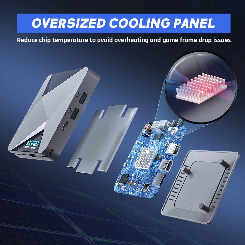 🎮🔥KINHANK Super Console X2 Pro – 90 000 Jeux Rétro en 1 Console Puissante