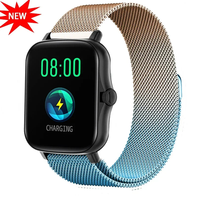 🔗FlexBand Pro™ – Bracelet Magnétique en Acier Inoxydable pour Montres Amazfit | Élégance & Confort au Quotidien