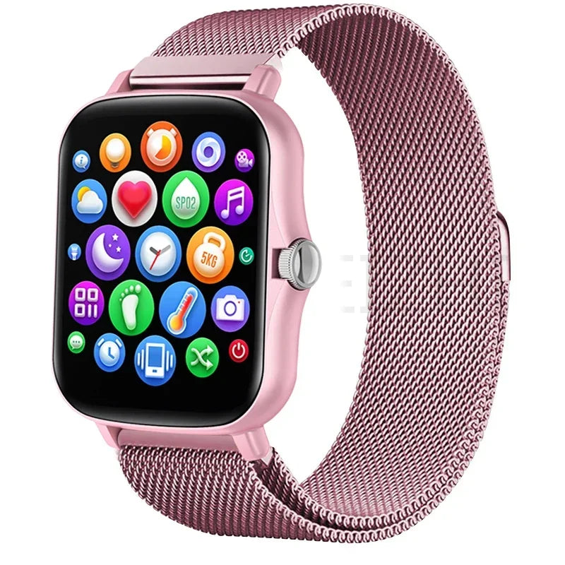 🔗FlexBand Pro™ – Bracelet Magnétique en Acier Inoxydable pour Montres Amazfit | Élégance & Confort au Quotidien
