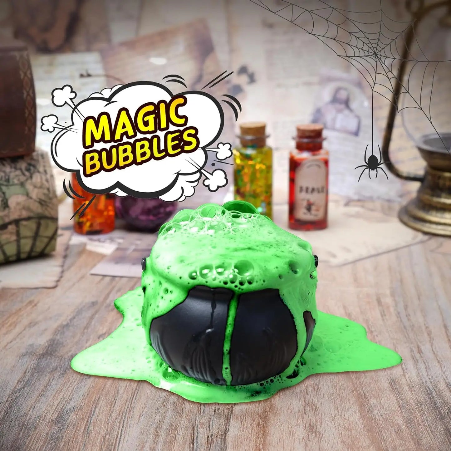 🧙♀️🌈 Kit de Potions Magiques Féeriques – Créez Vos Propres Sortilèges Colorés !