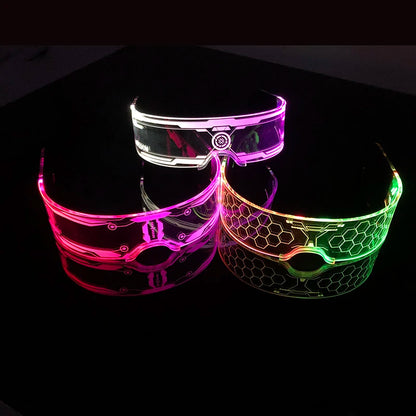 🕺🎉 Lunettes LED Colorées Shoous – Brille comme jamais !