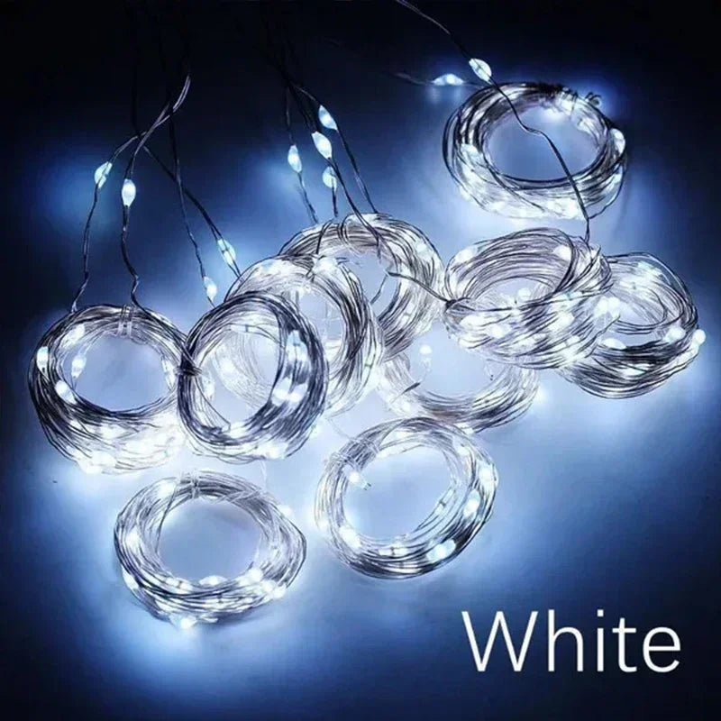 🌟✨Guirlande Lumineuse LED USB 3M – 8 Modes Magiques pour Noël, Mariages & Déco Ambiance Jardin