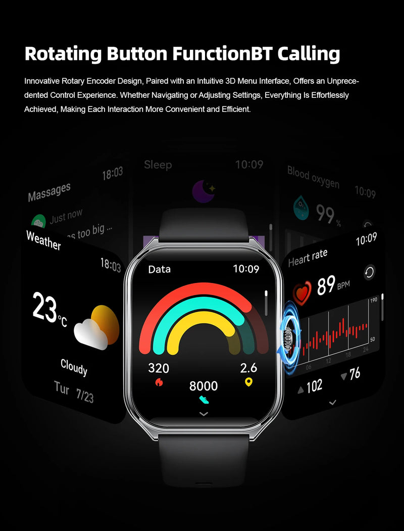 ⌚ VibeWatch™ Ultra AMOLED Élégance, Technologie et Performance à Votre Poignet