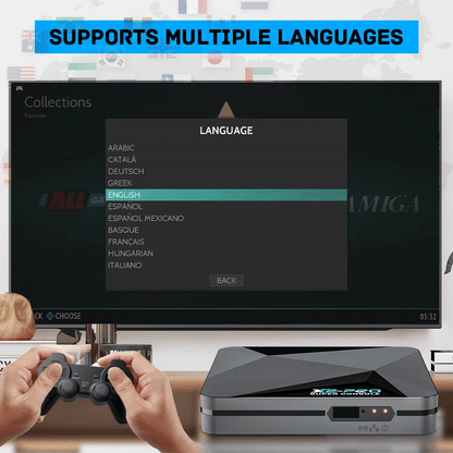 Console de jeux vidéo rétro Super Console X2 Pro avec plus de 100 000 jeux pour MAME/ARCADE/Sega Saturn/DC Console de jeux rétro 4K HD