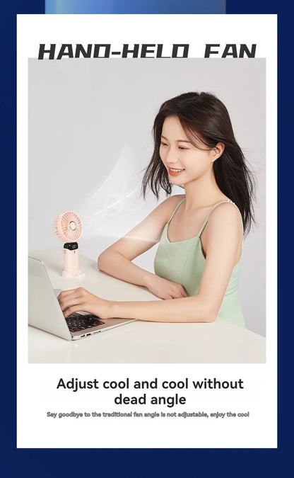 🧊 BreezeTech™ Mini Climatiseur Portable – Fraîcheur Instantanée à Emporter Partout