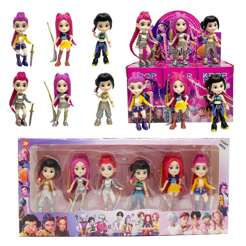 🧛‍♀️🎤 Figurines KPOP Devil Hunter 2026 – Collection Exclusive Rumi, Zoe & Mira