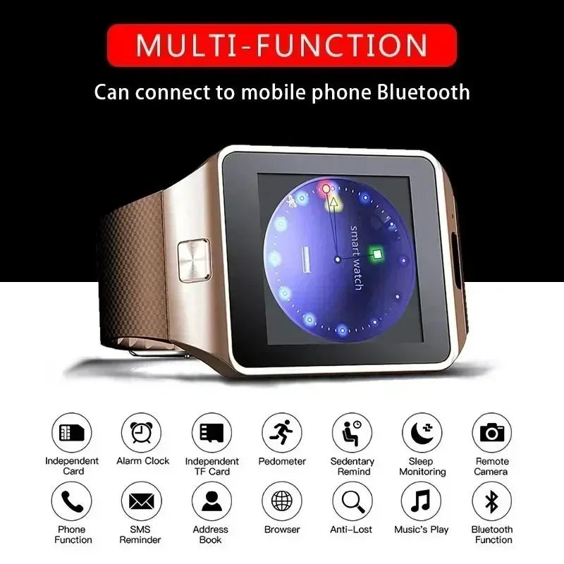 ⌚DZ09 SmartTouch™ – La Montre Intelligente Multitâche au Meilleur Prix