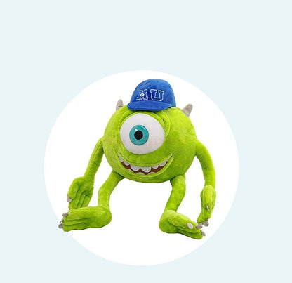 Peluche Mike Wazowski de Disney Monsters University, coussin décoratif pour canapé, décoration de chambre, cadeaux de Noël pour enfants