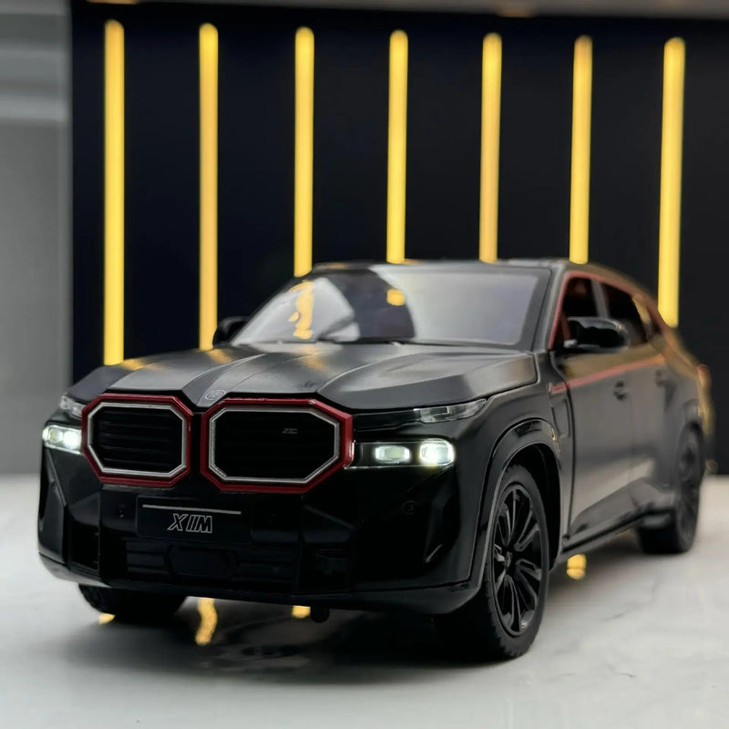 BMW XM SUV Alliage Voiture Moulée Sous Pression &amp; Véhicules Jouets Modèle De Voiture Son et Lumière Voiture À Tirer