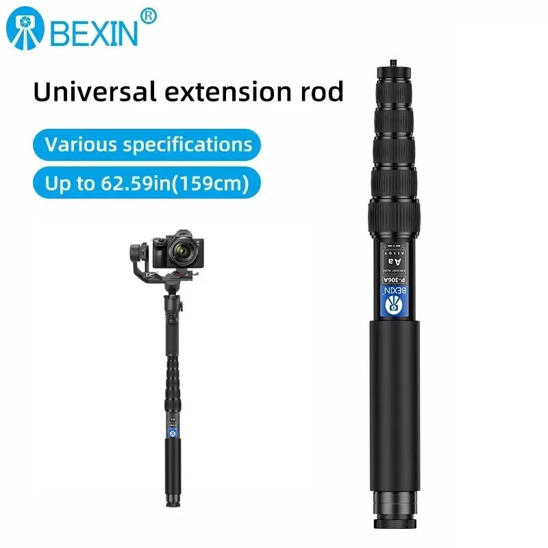 BEXIN-Extension monopode professionnelle pour DJI RS2 RSC2 RS3 RS3 Mini RS3 PRO RS4 RS4PRO, stabilisateur de caméra, support d'invitation de photographie, le plus récent