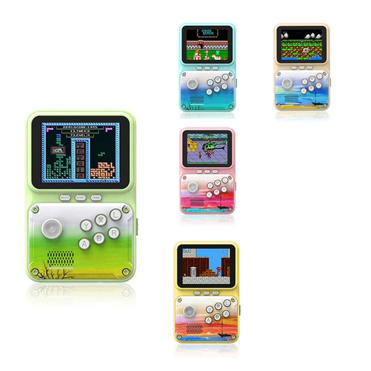 Console de jeux vidéo portable 2,8 pouces, 500 jeux d'arcade rétro, prise en charge de la connexion AV, cadeau pour enfants