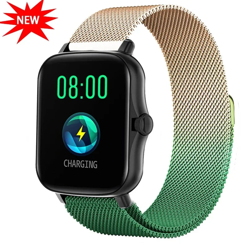 🔗FlexBand Pro™ – Bracelet Magnétique en Acier Inoxydable pour Montres Amazfit | Élégance & Confort au Quotidien