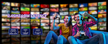 🎮🔥Clé de Jeu TV M15 4K – 30000 Jeux Rétro dans Votre Télécommande de Plaisir !