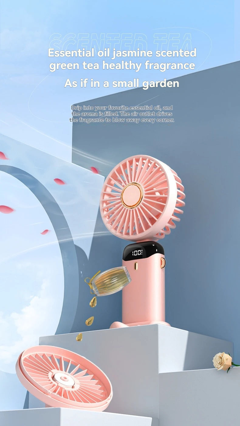 🧊 BreezeTech™ Mini Climatiseur Portable – Fraîcheur Instantanée à Emporter Partout