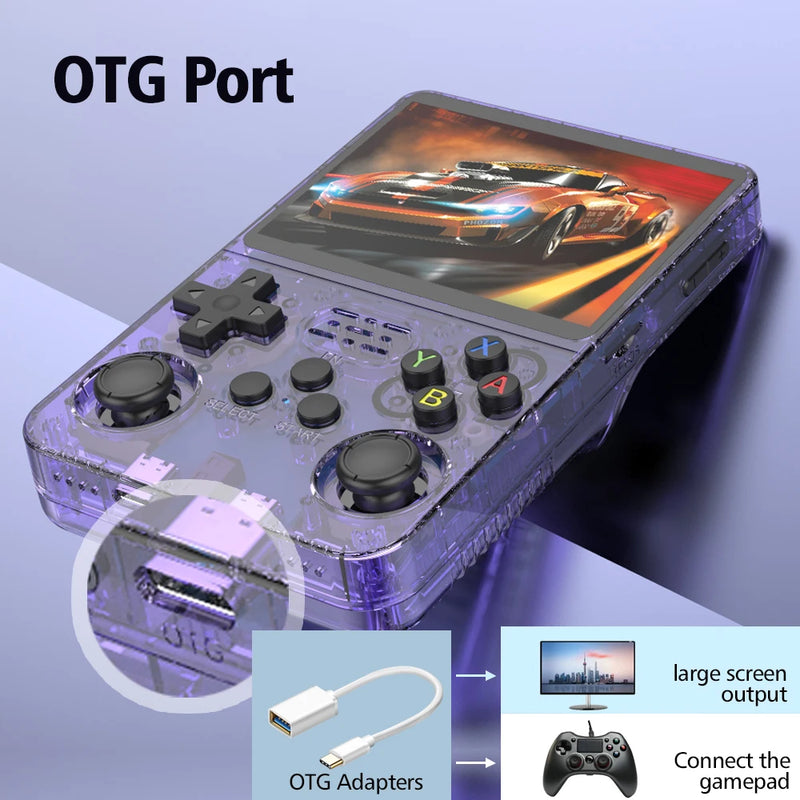 🎮 RetroPlay™ R35S Pro – Console Rétro Portable 64 Go avec Écran IPS HD