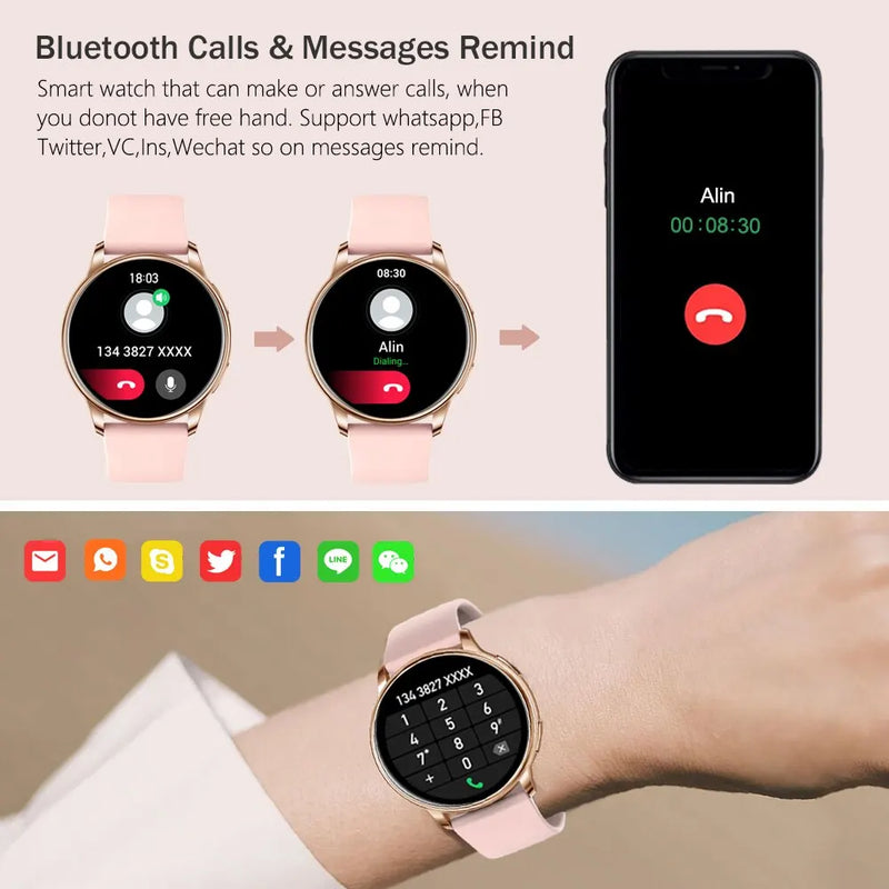 ⌚MEVADEN Y22™ – Smartwatch Élite pour Homme & Femme - Appels, Cadrans Personnalisés; Suivi Sport