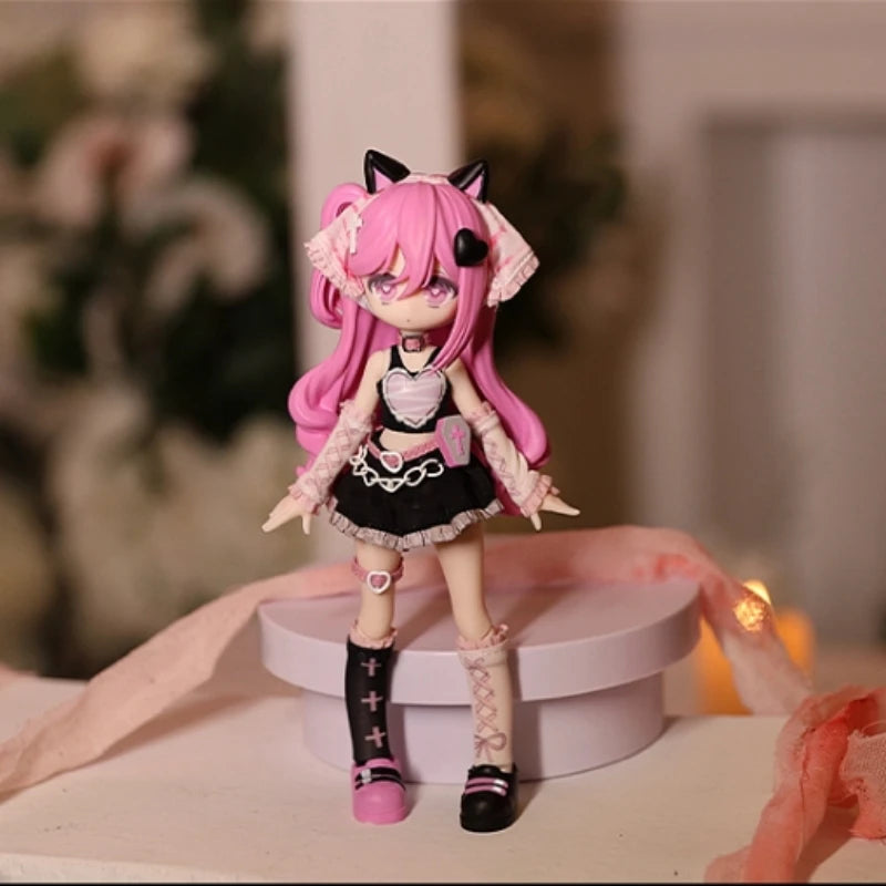 En stock 10000 Escapes Plans Series Ob11 1/12 Bjd 17,5 cm Figurine d'action mignonne Jouets Kawaii Anime Figurines Poupées Jouet Cadeau