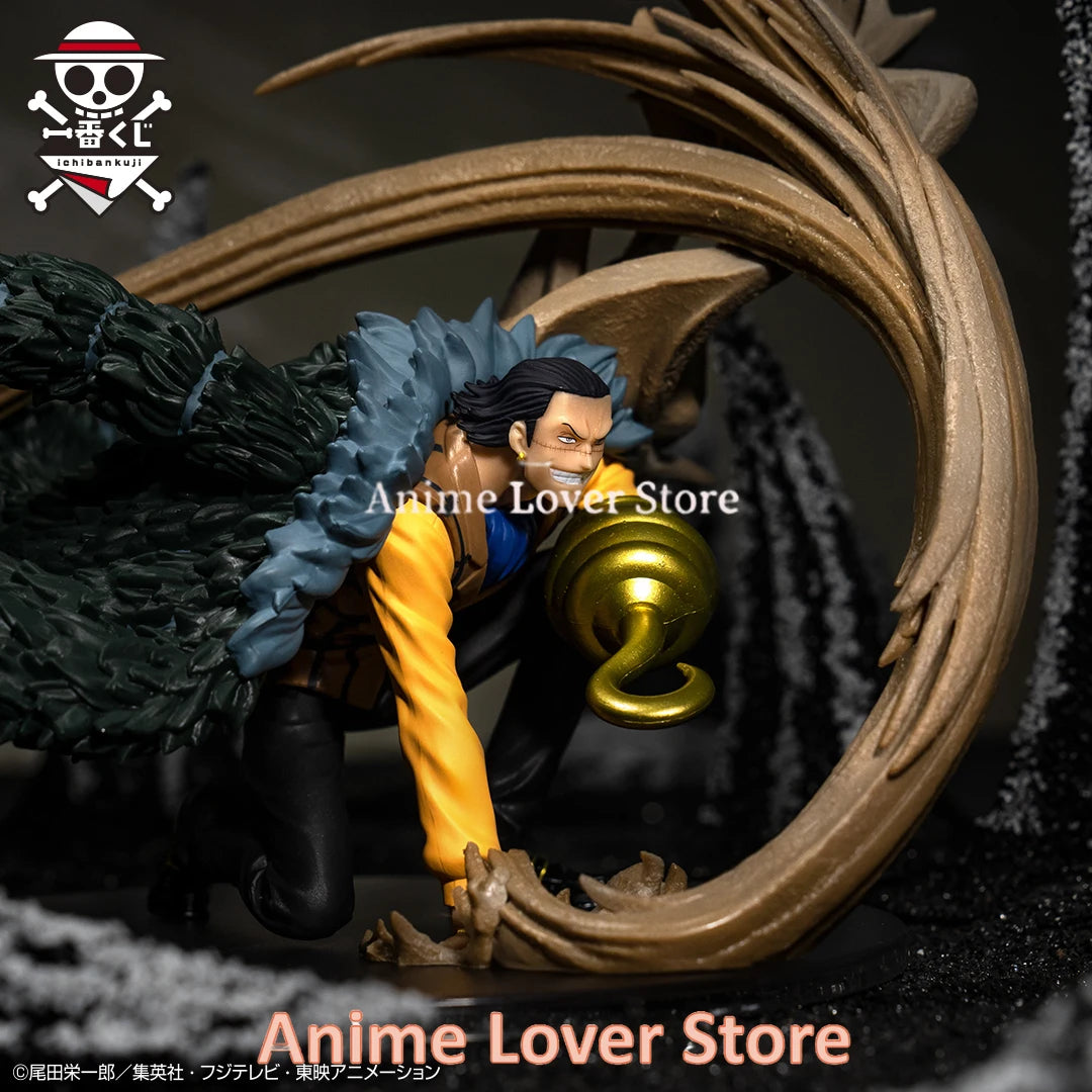 Figurines originales One Piece Ichiban Kuji Duel Memory Sir Crocodile de Bandai