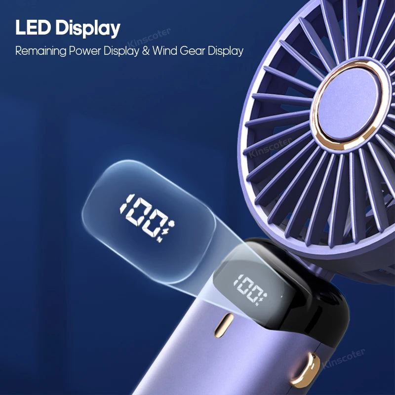 Mini ventilateur portatif USB Mini ventilateur de refroidissement portable Petit ventilateur de chargement Mini ventilateur de chargement silencieux Bureau du dortoir Bureau de l'étudiant Cadeaux longue durée