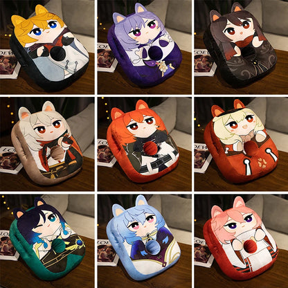 Poupée en peluche Demon Slayer Kimetsu No Yaiba, Anime Demon Slayer Kamado Tanjirou Nezuko Sushi, mignon et doux, pendentif clé en peluche, jouets