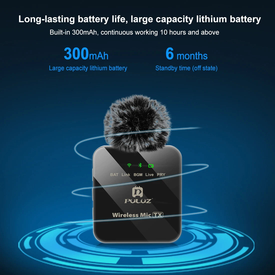 🎤 AirMic™ Pro – Micro Cravate Sans Fil Haute Qualité pour Créateurs, Streamers et Pros du Contenu