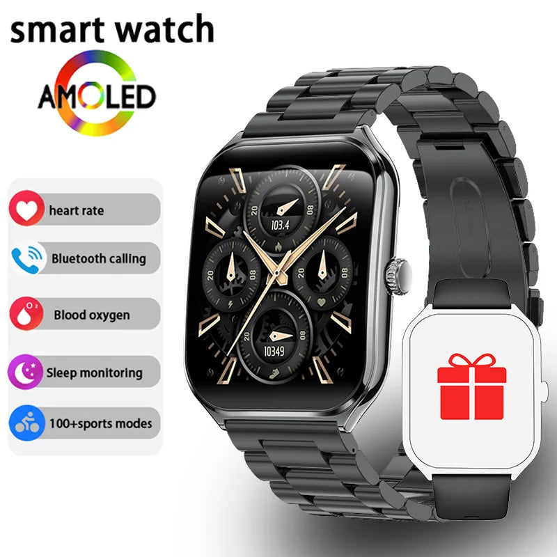 ⌚ VibeWatch™ Ultra AMOLED Élégance, Technologie et Performance à Votre Poignet