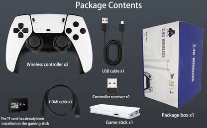 🎮🔥Clé de Jeu TV M15 4K – 30000 Jeux Rétro dans Votre Télécommande de Plaisir !