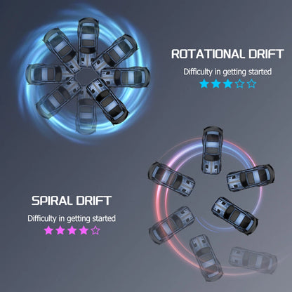 🏁💨Mini Voiture de Drift Électrique 1:64 – Sensations Fortes à Petite Échelle !