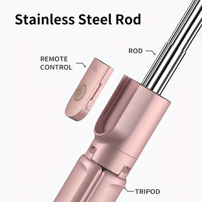 🤳🔋Selfie Stick &amp; Trépied Extensible avec Télécommande – Immortalisez Vos Moments en Toute Liberté !