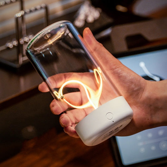 Nouvelle lampe de camping LED rechargeable de type C, veilleuse portable, haute transparence et anti-chute, éclairage d'ambiance créatif