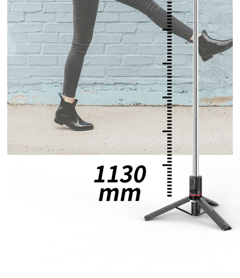 📸 Selfie Stick Trépied 3-en-1 – Capturez Chaque Instant avec Style !