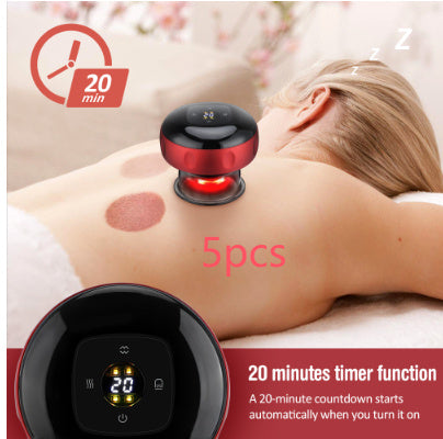 Ventouses de massage électriques sous vide, appareil de massage anti-cellulite pour le corps, grattage électrique, brûle-graisses, amincissant