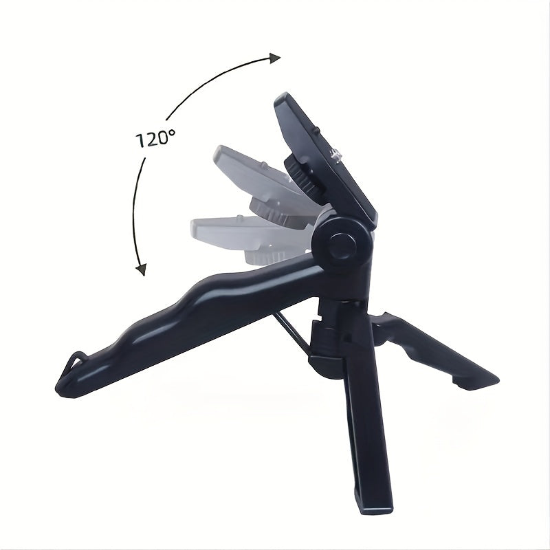 🎥 LED Lighting Master – L’Outil Tout-En-Un des Créateurs Inspirés - Ultra-Stable Tripod Stand for Handheld Selfies, Interviews & More - Portable, Pivoting, Adjustable Brightness