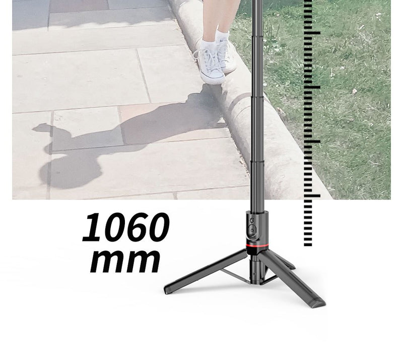 📸 Selfie Stick Trépied 3-en-1 en Alliage d'Aluminium