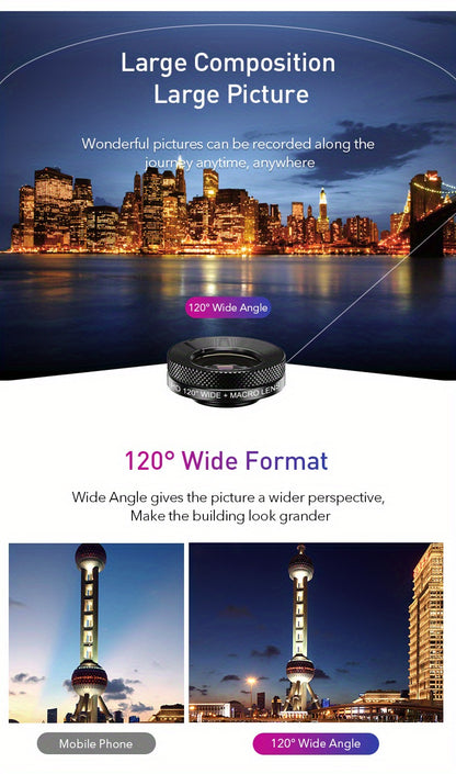 📸🔭 Kit APEXEL HD 22X Zoom – Transformez votre Smartphone en Caméra Pro !