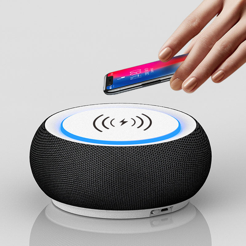 Haut-parleur Bluetooth sans fil, volume élevé, caisson de basses, deux haut-parleurs