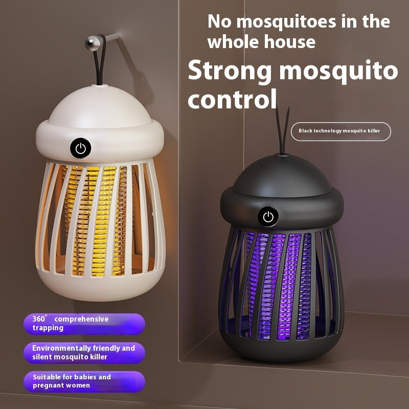 Lampe anti-moustiques, anti-radiations, silencieuse, piège à insectes électrique, chargement USB, répulsif anti-moustiques d'extérieur