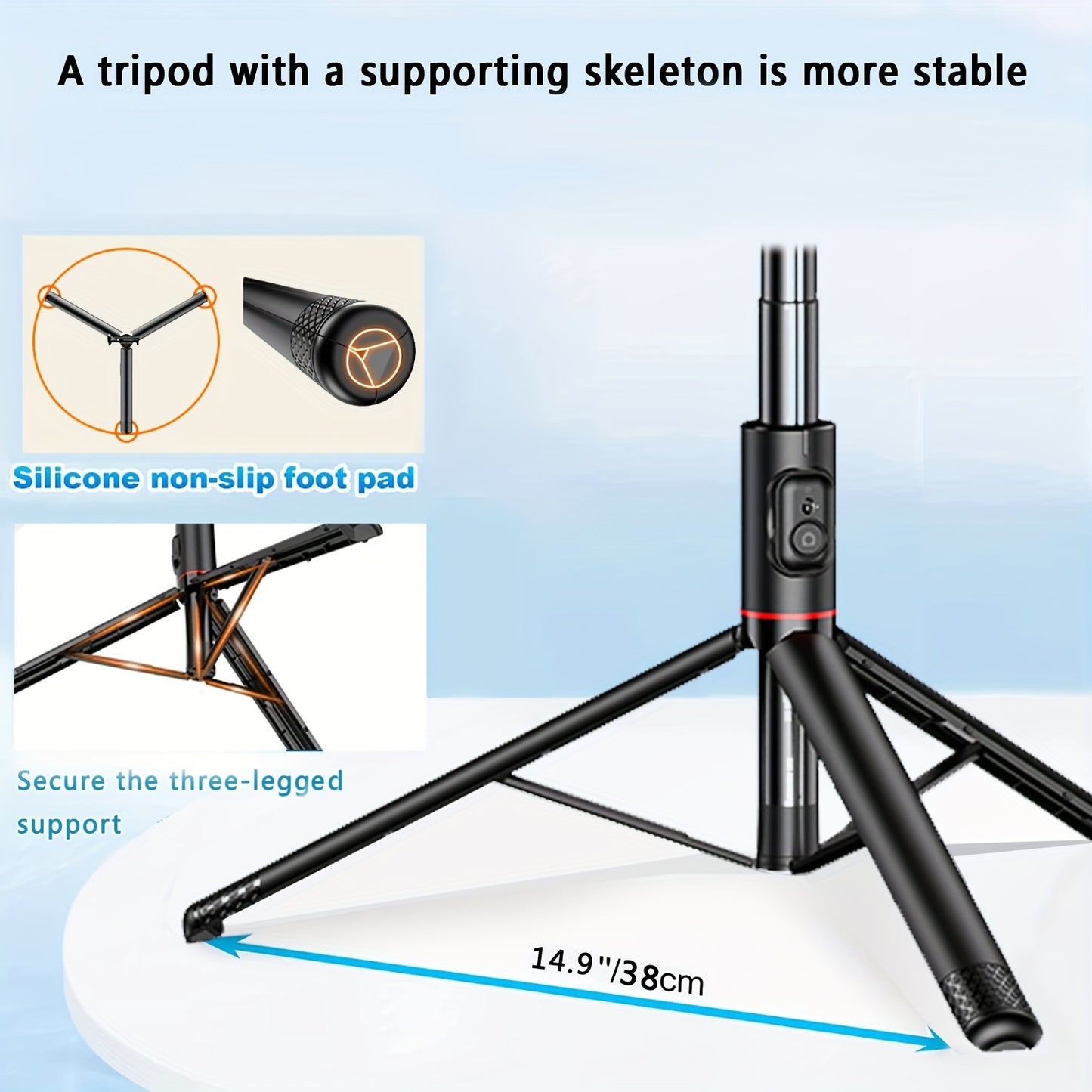 📸💥HKXYK Selfie Stick 72" – Capturez Grand. Restez Léger.